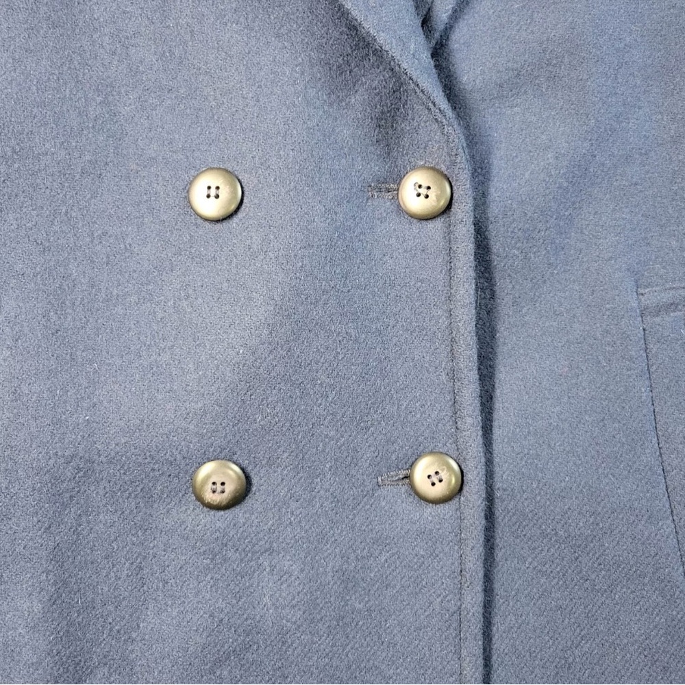 Pendleton Women's Double-Breasted Navy Coat - Picture 3 of 8